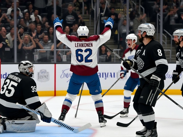 Martin Necas Shines as Avalanche Stun Kings in Opening Night Win